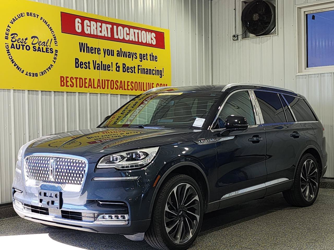Used 2021 Lincoln Aviator Reserve w/ Equipment Group 202A AWD/4WD image 1
