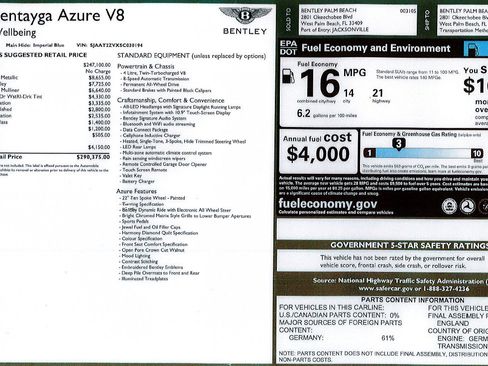 New 2025 Bentley Bentayga image 36