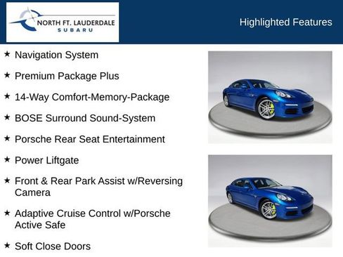 Used 2016 Porsche Panamera S w/ Premium Package Plus image 7