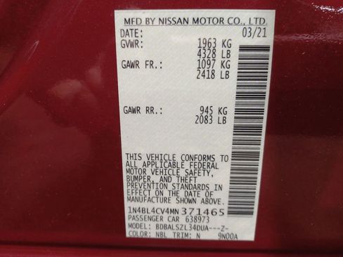 Used 2021 Nissan Altima 2.5 SR image 25