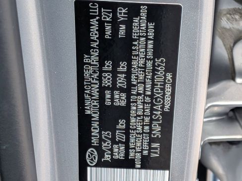 Certified 2023 Hyundai Elantra SEL w/ Convenience Package FWD image 30