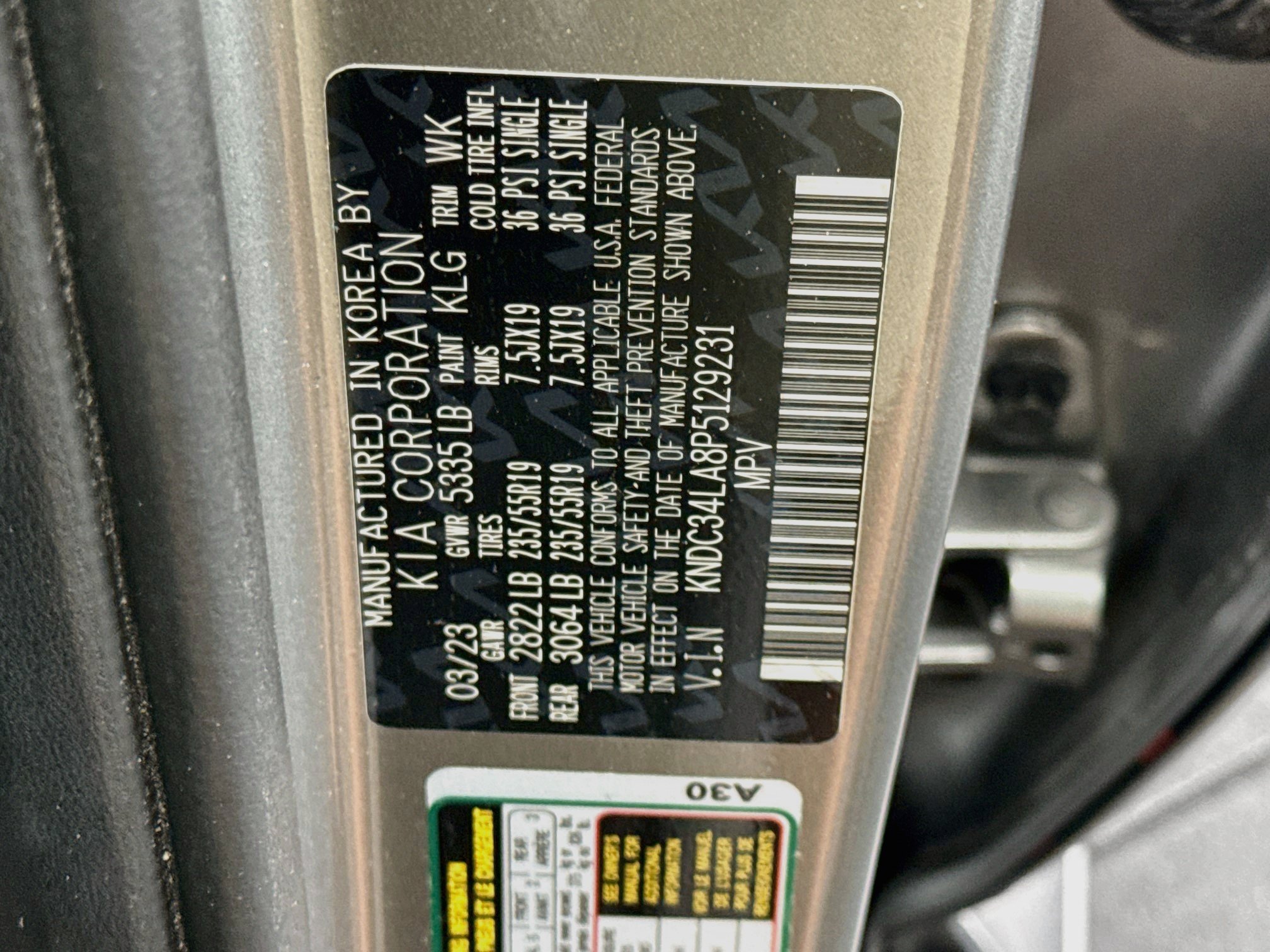 Used 2023 Kia EV6 Wind RWD image 12
