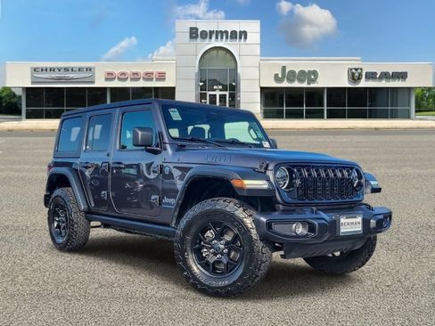 Certified 2025 Jeep Wrangler Unlimited Sport S 4xe AWD/4WD image 2