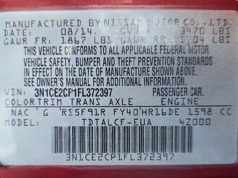 Used 2015 Nissan Versa Note S image 33