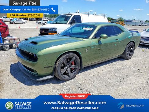 Used 2021 Dodge Challenger SRT Hellcat w/ Plus Package RWD image 1