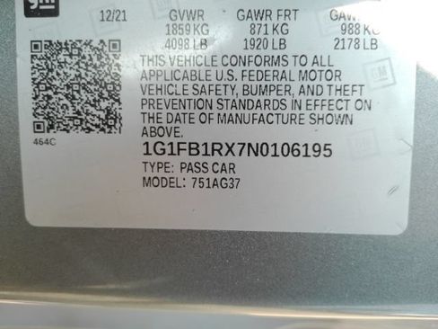 Used 2022 Chevrolet Camaro LT w/ Technology Package RWD image 45
