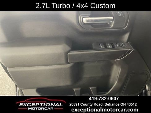 Used 2024 Chevrolet Silverado 1500 Custom w/ Turbomax Blackout Package image 34