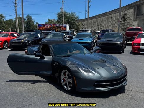 Used 2014 Chevrolet Corvette Stingray Convertible w/ 3LT Preferred Equipment Group RWD image 2