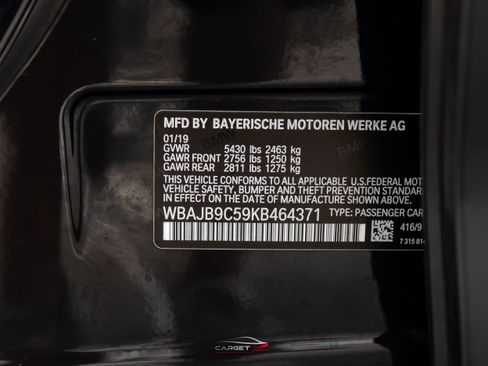 Used 2019 BMW M550i xDrive AWD/4WD image 55