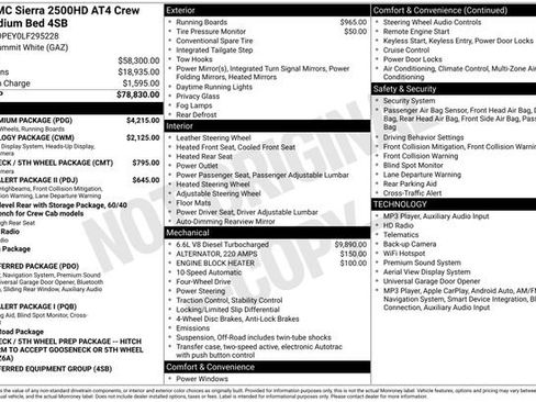 Certified 2020 GMC Sierra 2500 AT4 w/ AT4 Premium Package AWD/4WD image 46