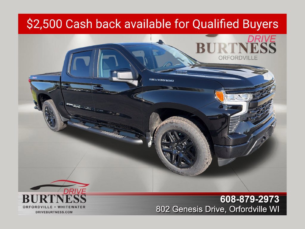 New 2026 Chevrolet Silverado 1500 RST w/ RST Select Package AWD/4WD 360° Tour