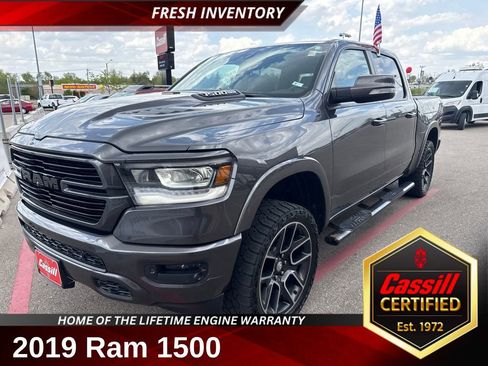Used 2019 RAM 1500 Laramie AWD/4WD image 1