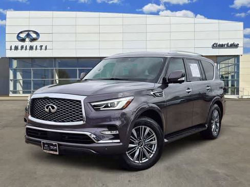 Used 2022 INFINITI QX80 Luxe w/ Cargo Package RWD image 1