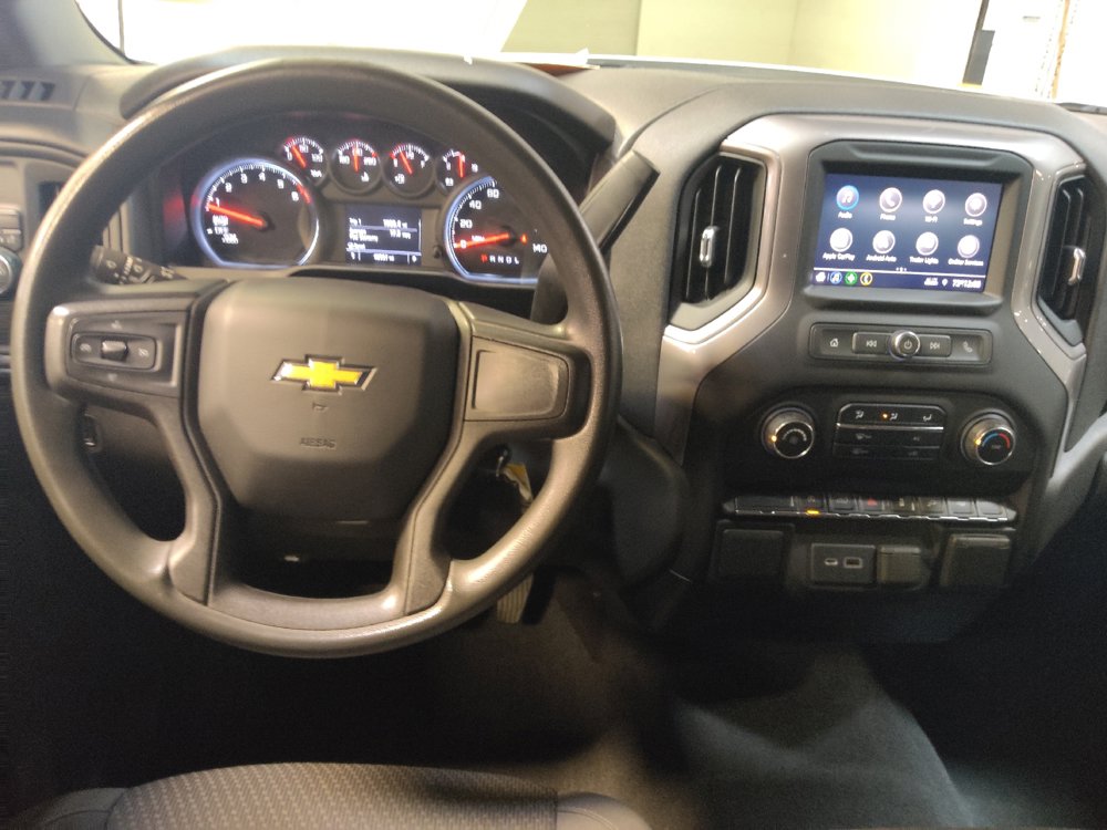 Used 2021 Chevrolet Silverado 1500 Custom w/ LPO, Dark Essentials Package RWD image 22