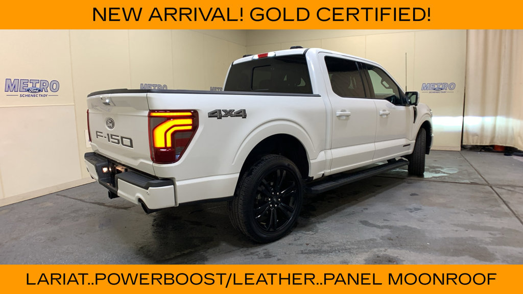 Certified 2024 Ford F150 Lariat w/ Equipment Group 502A High AWD/4WD image 3
