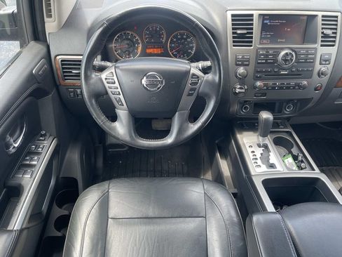 Used 2015 Nissan Armada Platinum w/ 2nd Row Captain Seat Package AWD/4WD image 14