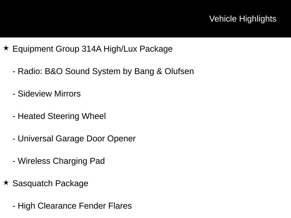 Used 2024 Ford Bronco Outer Banks w/ Sasquatch Package AWD/4WD image 18