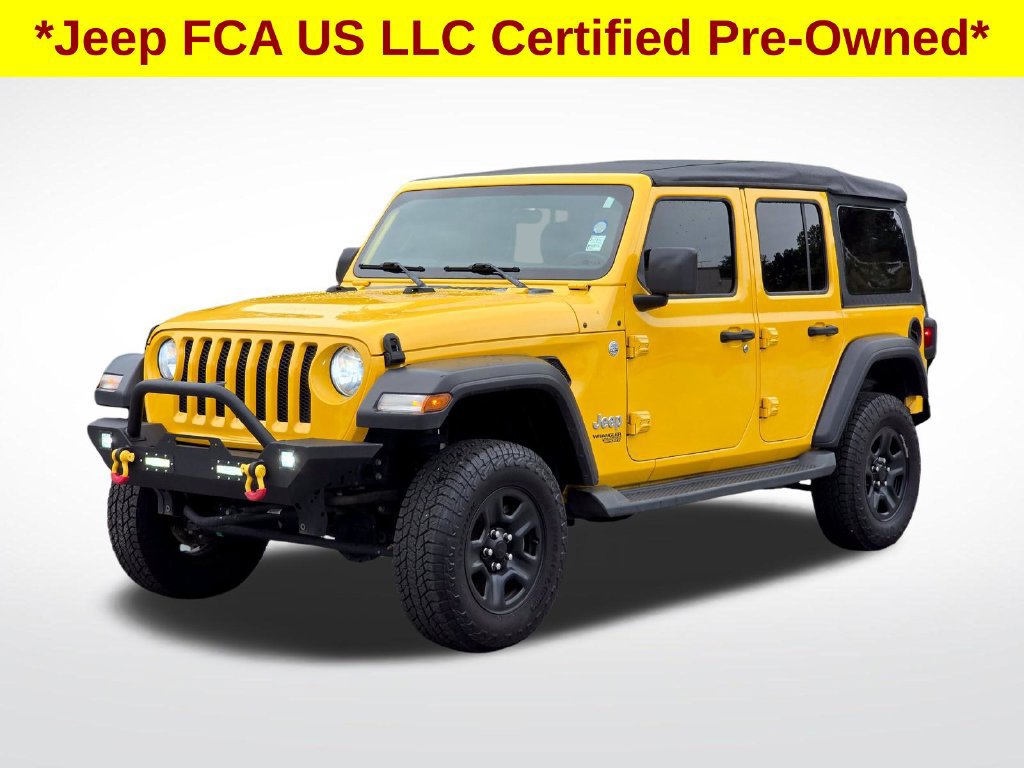Used 2018 Jeep Wrangler Unlimited Sport AWD/4WD image 2