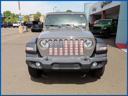 Certified 2021 Jeep Wrangler Unlimited Sport AWD/4WD image 2