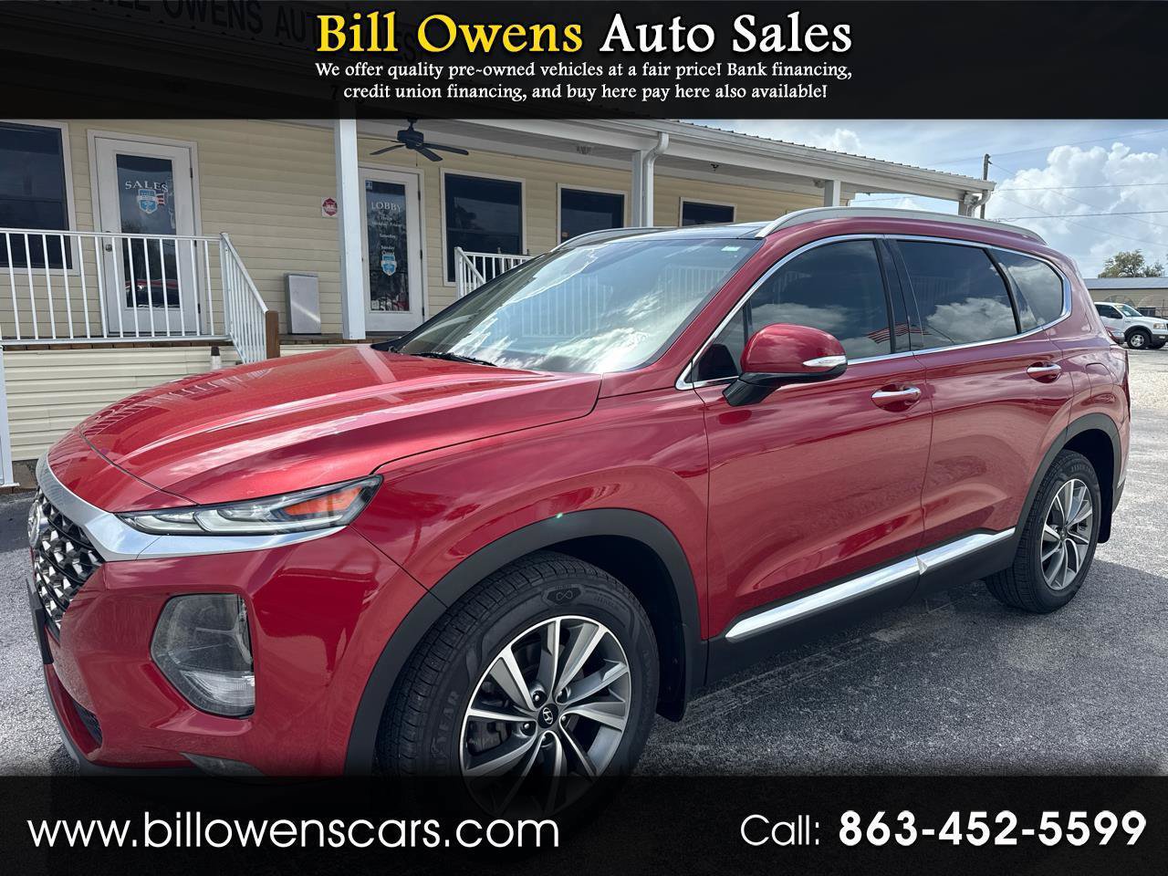 Used 2019 Hyundai Santa Fe Limited FWD image 1