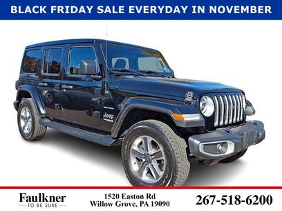 Used 2021 Jeep Wrangler Unlimited Sahara