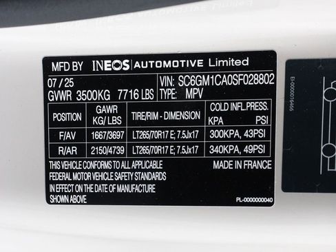 New 2025 INEOS Grenadier image 22