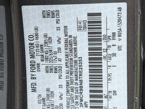 New 2026 Ford Bronco Sport Big Bend w/ Convenience Package image 26