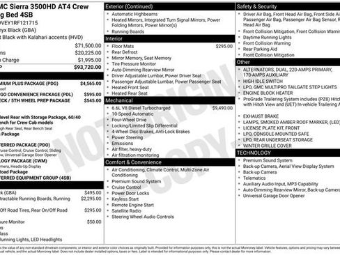 Used 2024 GMC Sierra 3500 AT4 w/ AT4 Premium Plus Package AWD/4WD image 46