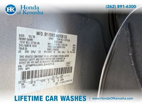 Used 2020 Ford Edge SEL w/ Convenience Package image 4