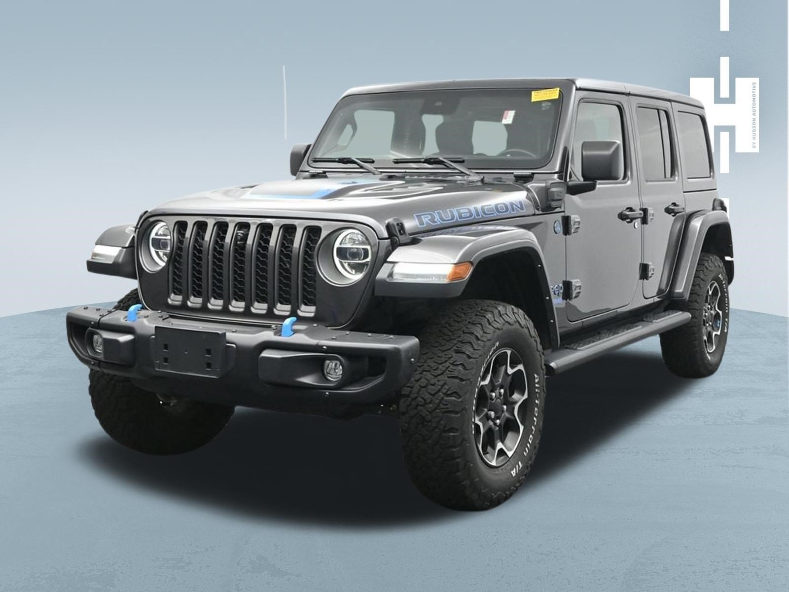 Used 2021 Jeep Wrangler Unlimited Rubicon 4xe w/ Steel Bumper Group AWD/4WD image 1
