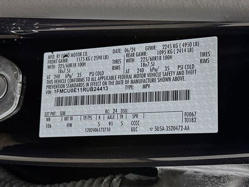 Used 2024 Ford Escape SE FWD image 22