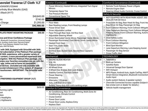 Used 2023 Chevrolet Traverse LT AWD/4WD image 10
