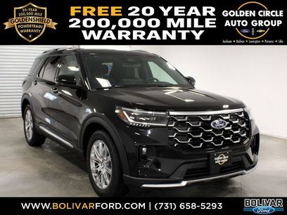 New 2026 Ford Explorer Platinum