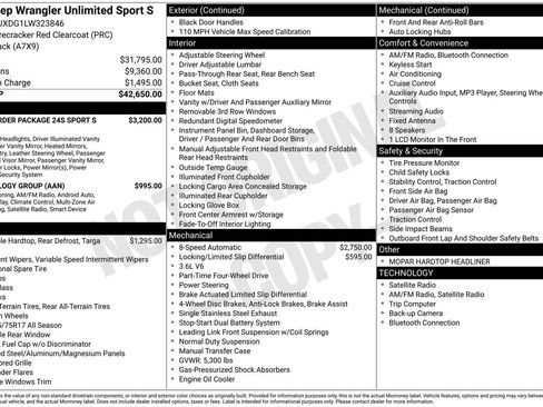 Used 2020 Jeep Wrangler Unlimited Sport S image 38