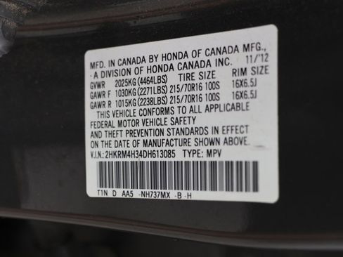 Used 2013 Honda CR-V LX image 15