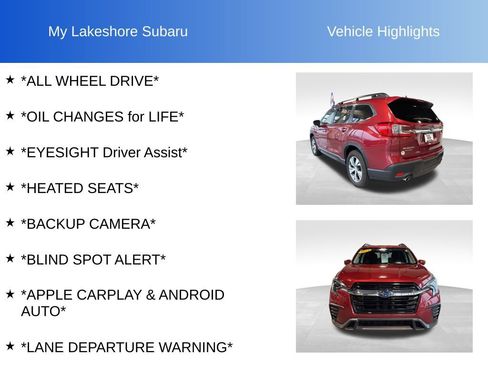 Certified 2024 Subaru Ascent Premium w/ Convenience Package image 6