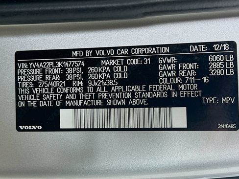 Used 2019 Volvo XC90 T6 Inscription w/ Advanced Package AWD/4WD image 49