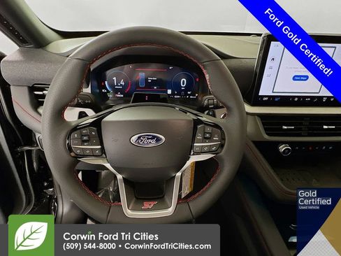Certified 2025 Ford Explorer ST w/ Sun And Sound Package AWD/4WD image 8