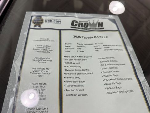 Used 2025 Toyota RAV4 LE image 40