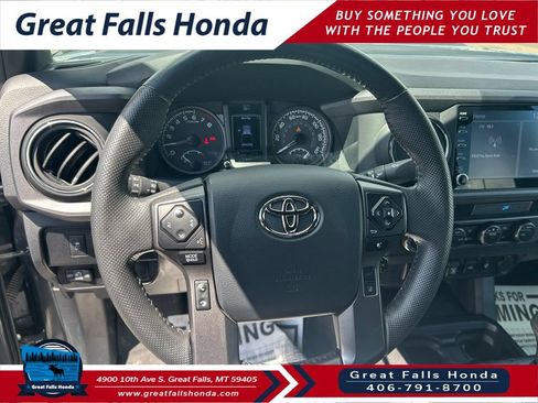 Used 2023 Toyota Tacoma TRD Sport w/ Black Out Package (TMS) AWD/4WD image 13