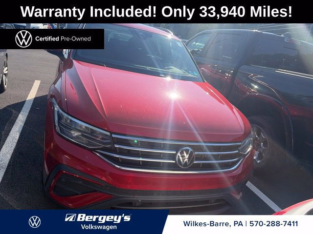 Certified 2023 Volkswagen Tiguan SE w/ Panoramic Sunroof Package AWD/4WD image 1