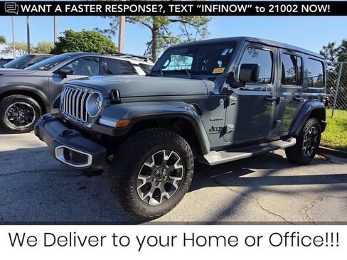Used 2024 Jeep Wrangler Sahara w/ Technology Group image 1