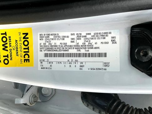 Used 2020 Ford F350 XL w/ Power Equipment Group AWD/4WD image 30