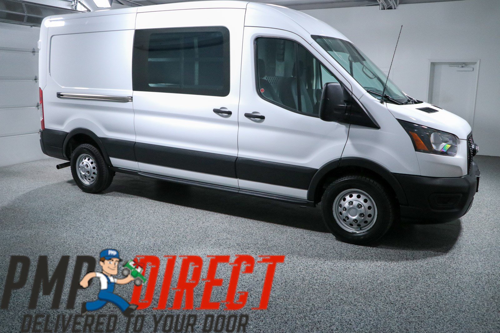 Used 2023 Ford Transit 250 Medium Roof AWD w/ Load Area Protection Package image 6