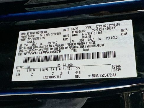 Used 2023 Ford F150 Lightning XLT AWD/4WD image 27