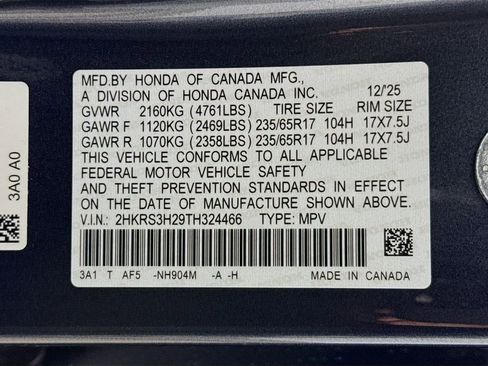 New 2026 Honda CR-V LX image 30