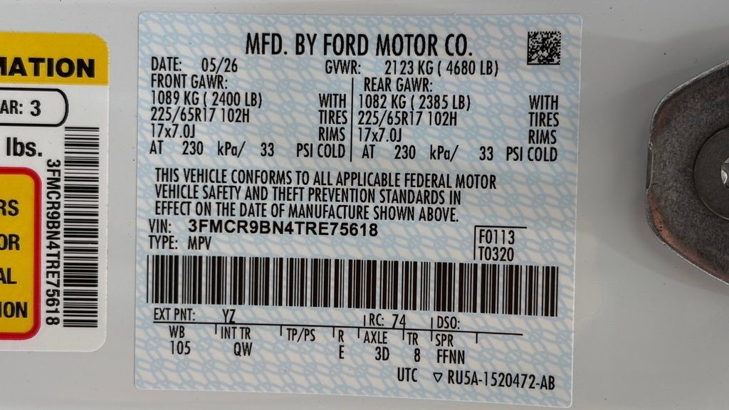 New 2026 Ford Bronco Sport Big Bend AWD/4WD image 46