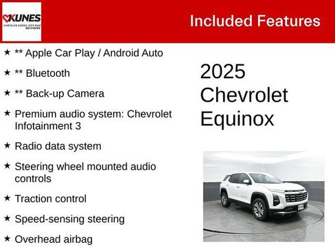 Used 2025 Chevrolet Equinox LT FWD image 3