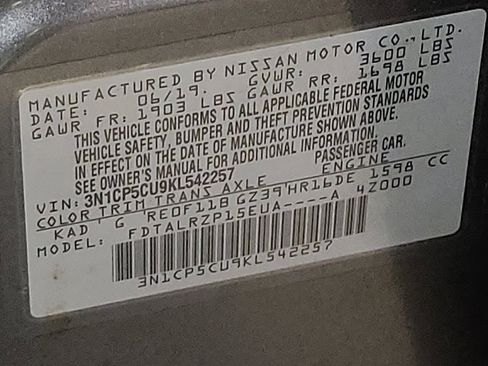 Used 2019 Nissan Kicks S w/ Exterior Electronics Package image 33