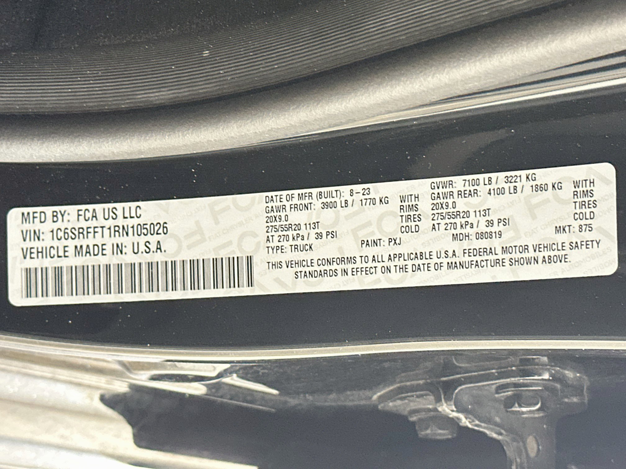 Used 2024 RAM 1500 Big Horn AWD/4WD image 12